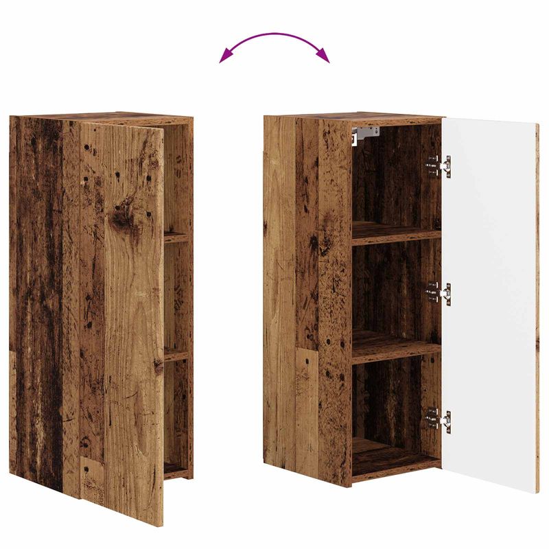 Casa si Gradina - Mobilier - Seturi de mobilier - Seturi living - Set de mobilier 3 pcs Lemn Vechi - Infinity.ro