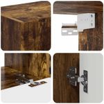 Casa si Gradina - Mobilier - Seturi de mobilier - Seturi living - Set de mobilier 3 pcs Stejar fumuriu - Infinity.ro