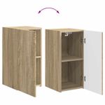 Casa si Gradina - Mobilier - Seturi de mobilier - Seturi living - Set de mobilier 3 pcs Stejar Sonoma - Infinity.ro