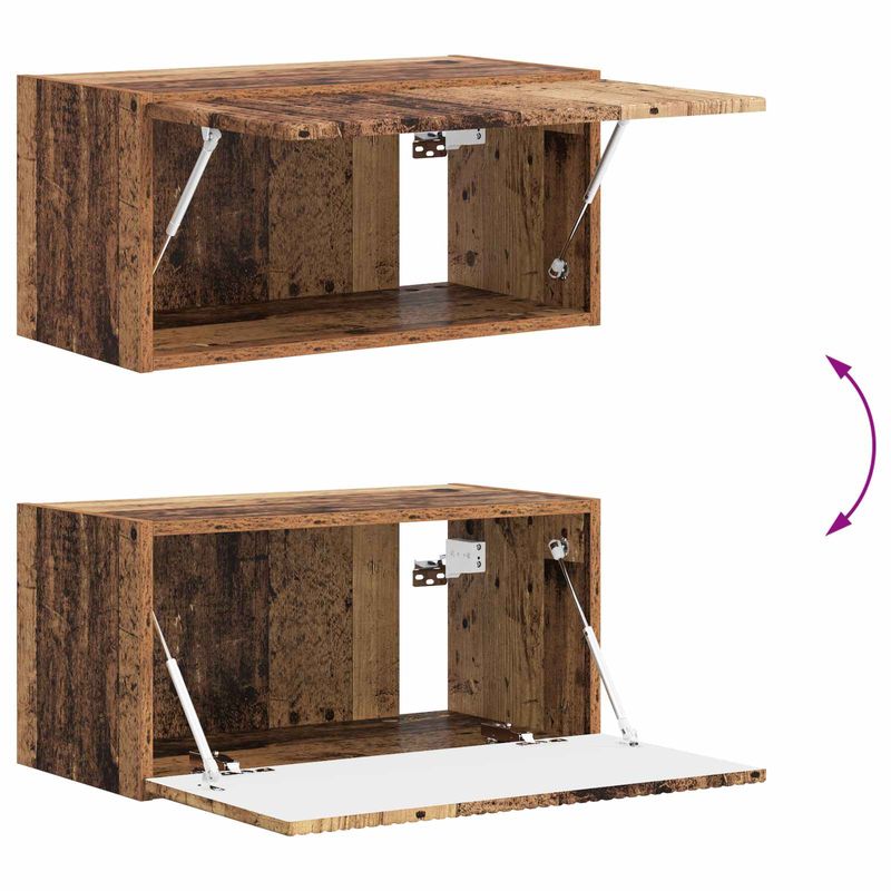 Casa si Gradina - Mobilier - Seturi de mobilier - Seturi living - Set de mobilier 3 pcs Lemn Vechi - Infinity.ro
