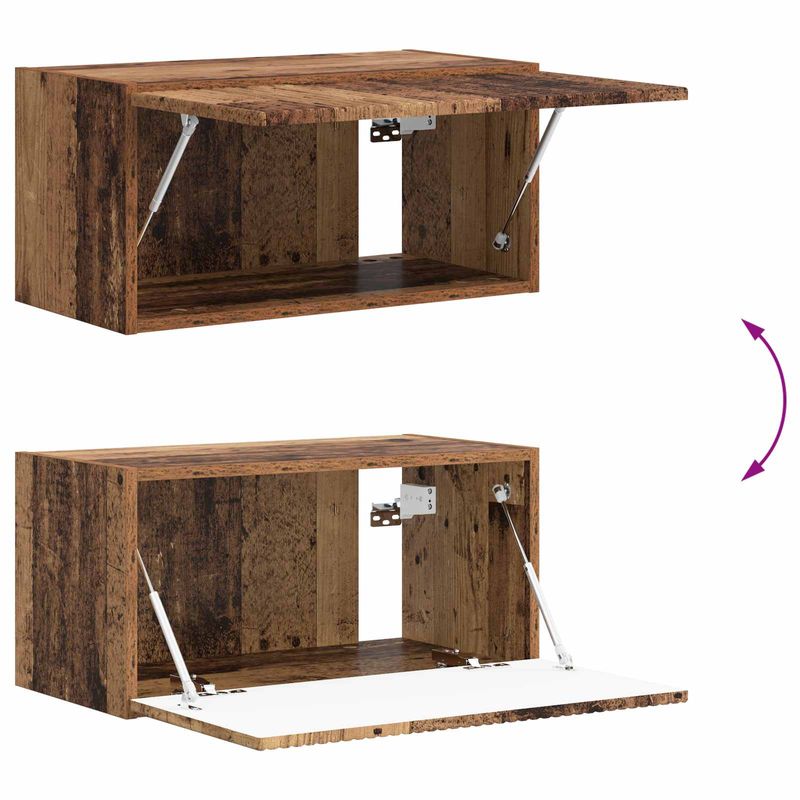Casa si Gradina - Mobilier - Seturi de mobilier - Seturi living - Set de mobilier 3 pcs Lemn Vechi - Infinity.ro
