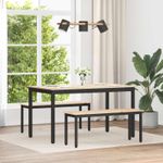 Casa si Gradina - Mobilier - Canapele si coltare - Banchete - Banca natural 110 x 35 x 45 cm Lemn de pin masiv - Infinity.ro