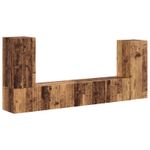 Casa si Gradina - Mobilier - Seturi de mobilier - Seturi living - Set de mobilier 4 pcs, Lemn Vechi - Infinity.ro