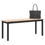 Casa si Gradina - Mobilier - Canapele si coltare - Banchete - Banca natural 110 x 35 x 45 cm Lemn de pin masiv - Infinity.ro