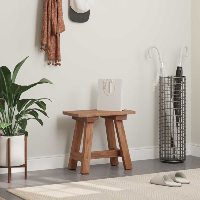 Casa si Gradina - Mobilier - Canapele si coltare - Banchete - Banca natural 50 x 26 x 45 cm Lemn de mahon - Infinity.ro