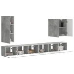 Casa si Gradina - Mobilier - Seturi de mobilier - Seturi living - Set de mobilier 6 pcs, Gri din beton - Infinity.ro