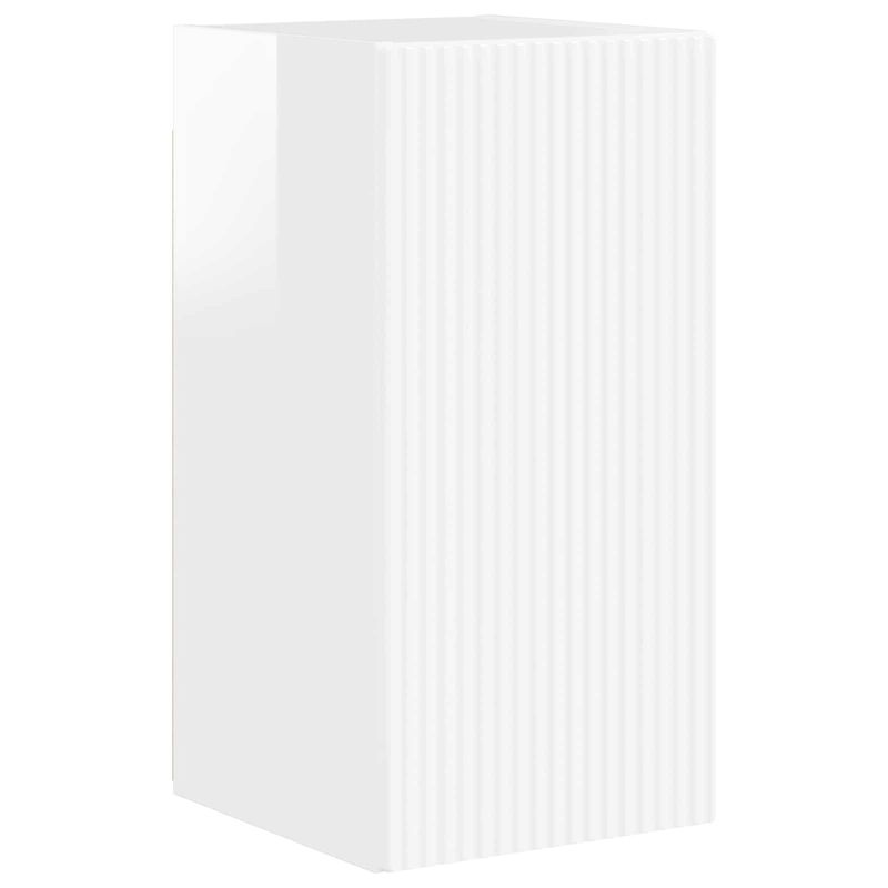 Casa si Gradina - Mobilier - Seturi de mobilier - Seturi living - Set de mobilier 4 pcs, Alb lucios - Infinity.ro