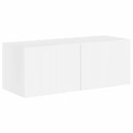 Casa si Gradina - Mobilier - Seturi de mobilier - Seturi living - Set de mobilier 6 pcs, Alb lucios - Infinity.ro