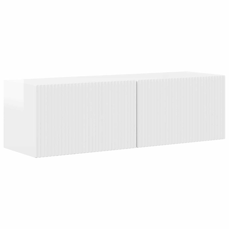 Casa si Gradina - Mobilier - Seturi de mobilier - Seturi living - Set de mobilier 4 pcs, Alb lucios - Infinity.ro
