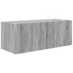 Casa si Gradina - Mobilier - Seturi de mobilier - Seturi living - Set de mobilier 4 pcs, Gri Sonoma - Infinity.ro