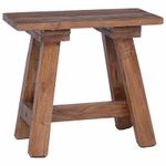 Casa si Gradina - Mobilier - Canapele si coltare - Banchete - Banca natural 50 x 26 x 45 cm Lemn de mahon - Infinity.ro