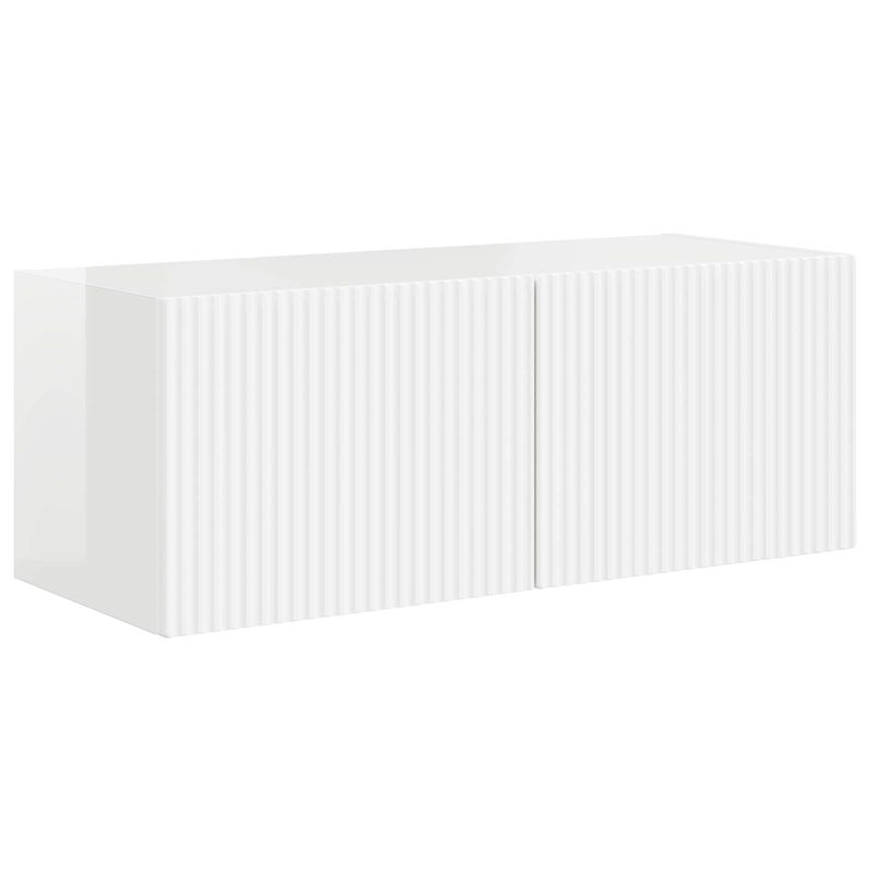 Casa si Gradina - Mobilier - Seturi de mobilier - Seturi living - Set de mobilier 4 pcs, Alb lucios - Infinity.ro