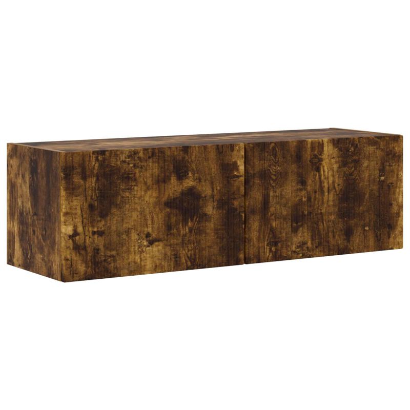 Casa si Gradina - Mobilier - Seturi de mobilier - Seturi living - Set de mobilier 4 pcs, Stejar fumuriu - Infinity.ro