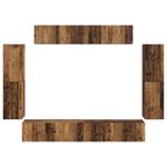 Casa si Gradina - Mobilier - Seturi de mobilier - Seturi living - Set de mobilier 4 pcs, Lemn Vechi - Infinity.ro