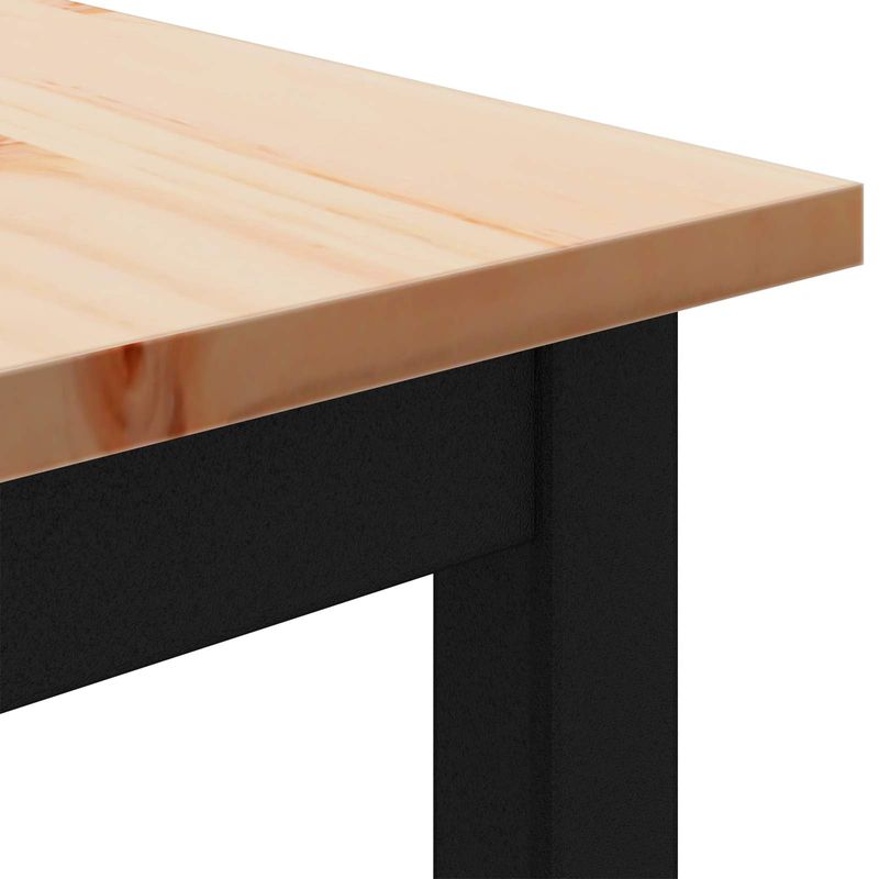 Casa si Gradina - Mobilier - Canapele si coltare - Banchete - Banca natural 110 x 35 x 45 cm Lemn de pin masiv - Infinity.ro