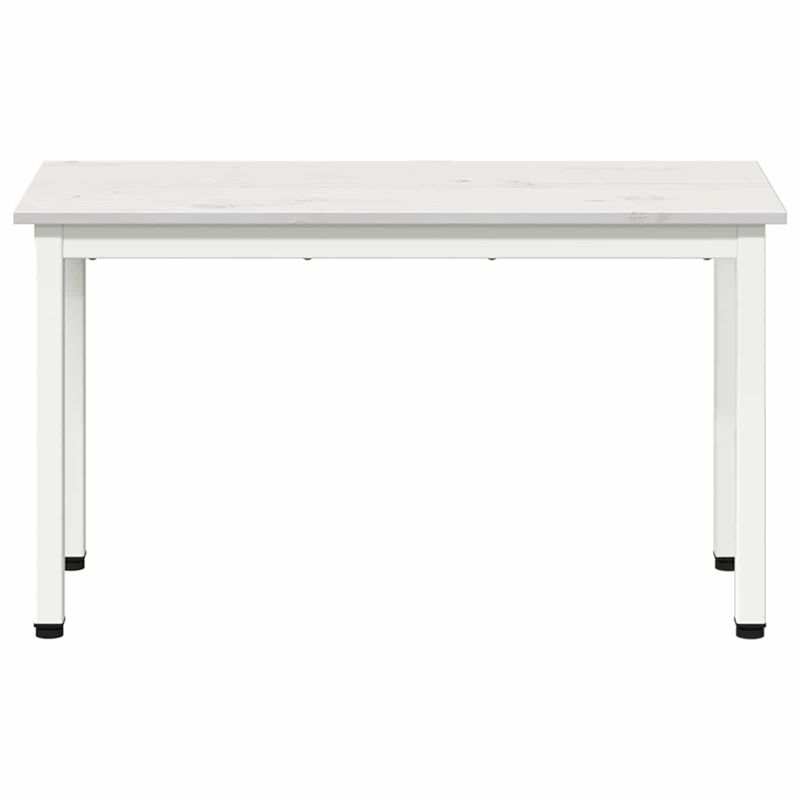 Casa si Gradina - Mobilier - Canapele si coltare - Banchete - Banca Alb 80 x 35 x 45 cm Lemn de pin masiv - Infinity.ro