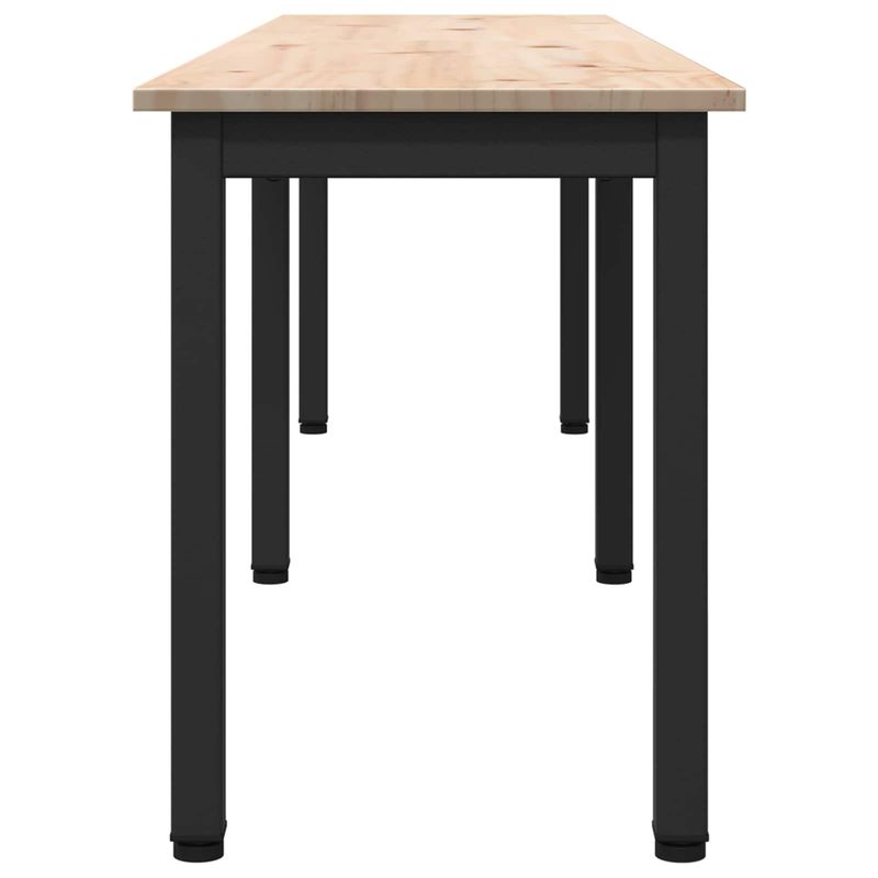 Casa si Gradina - Mobilier - Canapele si coltare - Banchete - Banca natural 160 x 35 x 45 cm Lemn de pin masiv - Infinity.ro