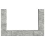 Casa si Gradina - Mobilier - Seturi de mobilier - Seturi living - Set de mobilier 4 pcs, Gri din beton - Infinity.ro
