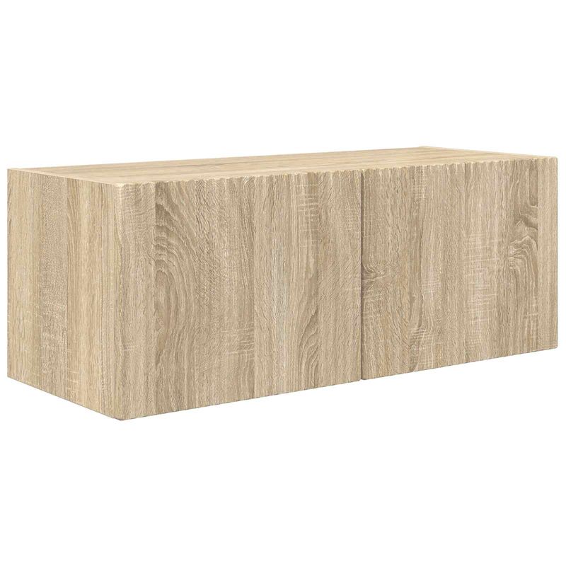 Casa si Gradina - Mobilier - Seturi de mobilier - Seturi living - Set de mobilier 4 pcs, Stejar Sonoma - Infinity.ro