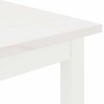 Casa si Gradina - Mobilier - Canapele si coltare - Banchete - Banca Alb 80 x 35 x 45 cm Lemn de pin masiv - Infinity.ro