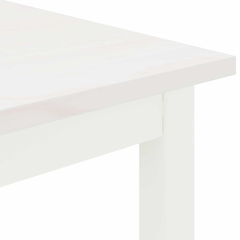 Casa si Gradina - Mobilier - Canapele si coltare - Banchete - Banca Alb 80 x 35 x 45 cm Lemn de pin masiv - Infinity.ro