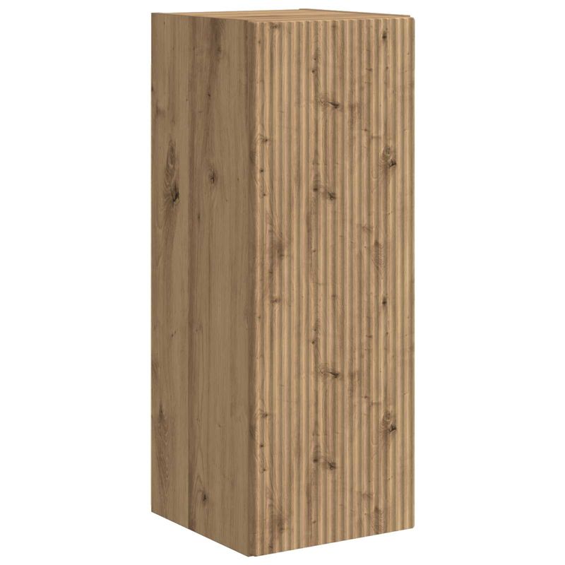 Casa si Gradina - Mobilier - Seturi de mobilier - Seturi living - Set de mobilier 4 pcs, Stejar Artizanal - Infinity.ro