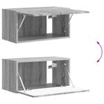Casa si Gradina - Mobilier - Seturi de mobilier - Seturi living - Set de mobilier 4 pcs, Gri Sonoma - Infinity.ro
