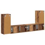 Casa si Gradina - Mobilier - Seturi de mobilier - Seturi living - Set de mobilier 4 pcs, Lemn Vechi - Infinity.ro
