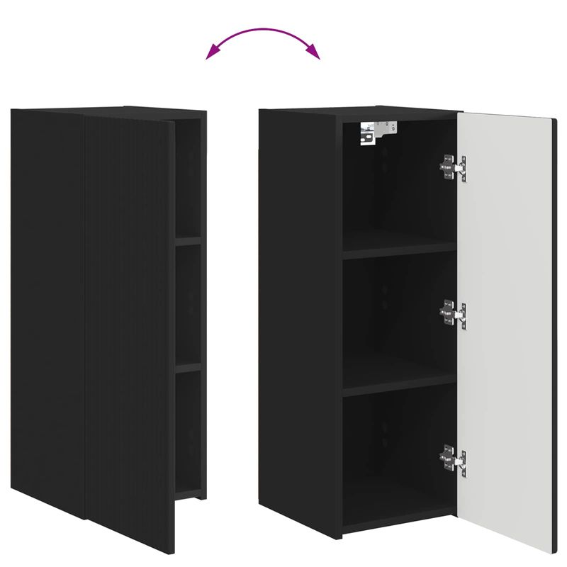 Casa si Gradina - Mobilier - Seturi de mobilier - Seturi living - Set de mobilier 4 pcs, Negru - Infinity.ro