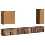 Casa si Gradina - Mobilier - Seturi de mobilier - Seturi living - Set de mobilier 6 pcs, Lemn Vechi - Infinity.ro
