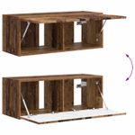 Casa si Gradina - Mobilier - Seturi de mobilier - Seturi living - Set de mobilier 4 pcs, Lemn Vechi - Infinity.ro