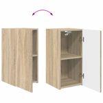 Casa si Gradina - Mobilier - Seturi de mobilier - Seturi living - Set de mobilier 4 pcs, Stejar Sonoma - Infinity.ro