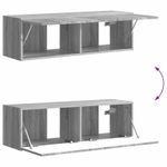 Casa si Gradina - Mobilier - Seturi de mobilier - Seturi living - Set de mobilier 6 pcs, Gri Sonoma - Infinity.ro