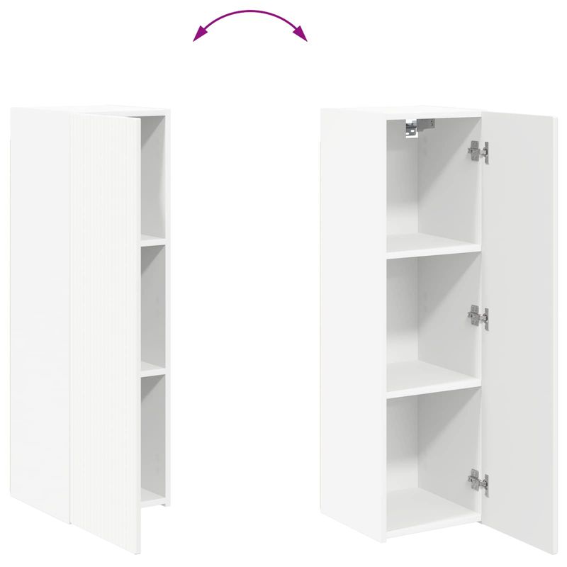 Casa si Gradina - Mobilier - Seturi de mobilier - Seturi living - Set de mobilier 6 pcs, Alb - Infinity.ro