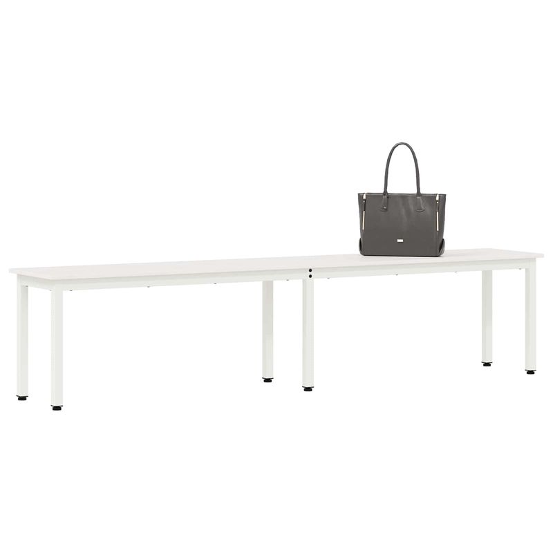 Casa si Gradina - Mobilier - Canapele si coltare - Banchete - Banca Alb 200 x 35 x 45 cm Lemn de pin masiv - Infinity.ro