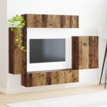 Casa si Gradina - Mobilier - Seturi de mobilier - Seturi living - Set de mobilier 6 pcs, Lemn Vechi - Infinity.ro