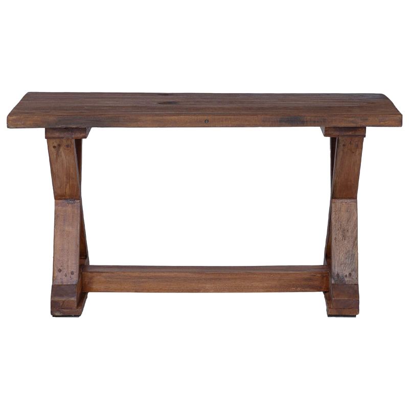 Casa si Gradina - Mobilier - Canapele si coltare - Banchete - Banca natural 85 x 35 x 45 cm Lemn masiv recuperat - Infinity.ro
