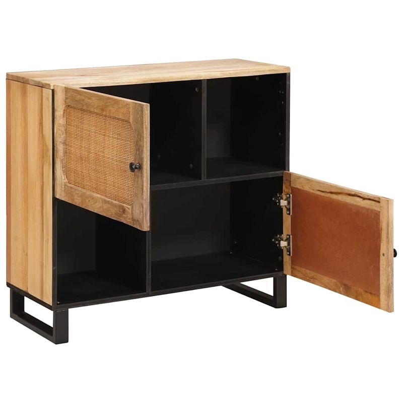 Casa si Gradina - Mobilier - Dulapuri si sifoniere - Dulapuri - Bufet cu depozitare Maro 80 x 33,5 x 75 cm Lemn de mango solid - Infinity.ro