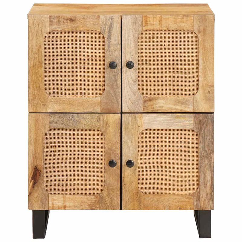 Casa si Gradina - Mobilier - Dulapuri si sifoniere - Dulapuri - Bufet cu depozitare Maro 60 x 33,5 x 75 cm Lemn de mango solid - Infinity.ro