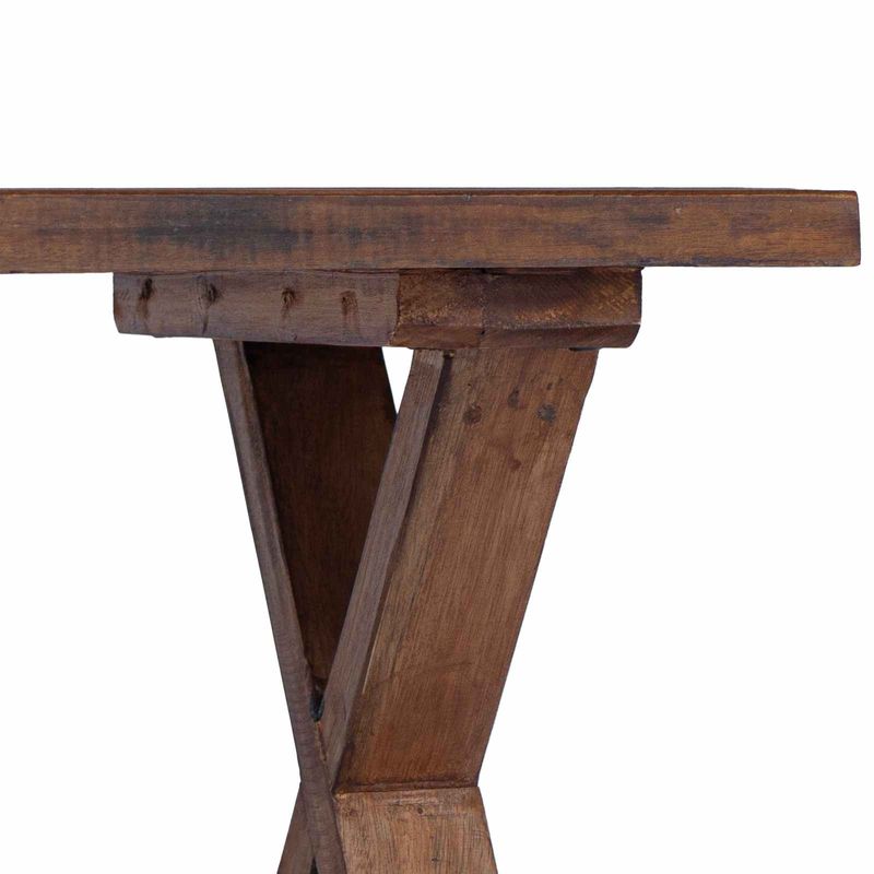 Casa si Gradina - Mobilier - Canapele si coltare - Banchete - Banca natural 85 x 35 x 45 cm Lemn masiv recuperat - Infinity.ro