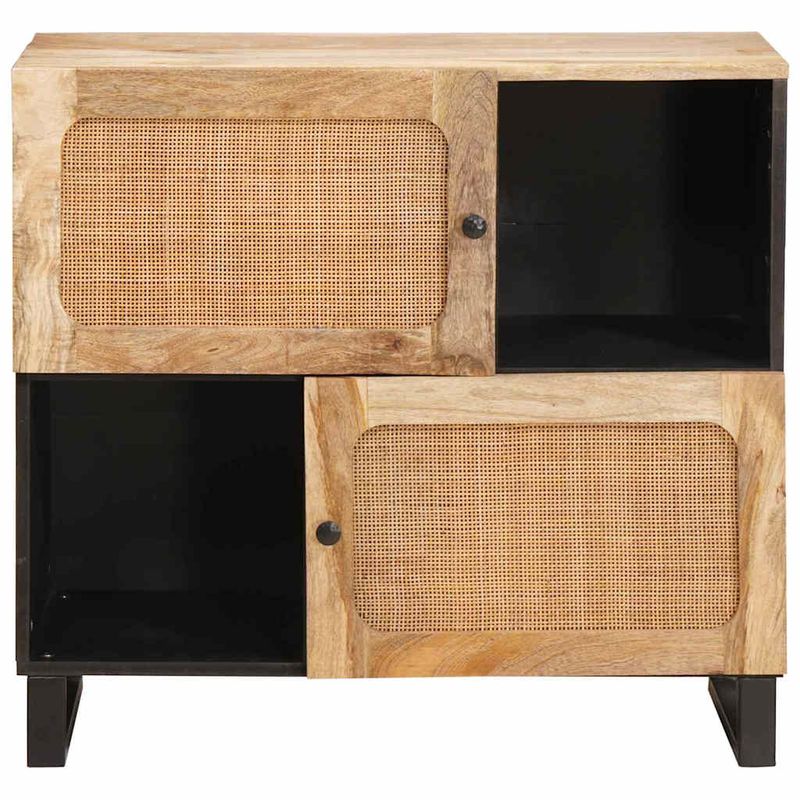 Casa si Gradina - Mobilier - Dulapuri si sifoniere - Dulapuri - Bufet cu depozitare Maro 80 x 33,5 x 75 cm Lemn de mango solid - Infinity.ro