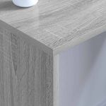 Casa si Gradina - Mobilier - Mese si birouri - Birouri - Birou montat pe perete Gri Sonoma 80 x 45 x 30 cm Lemn compozit - Infinity.ro