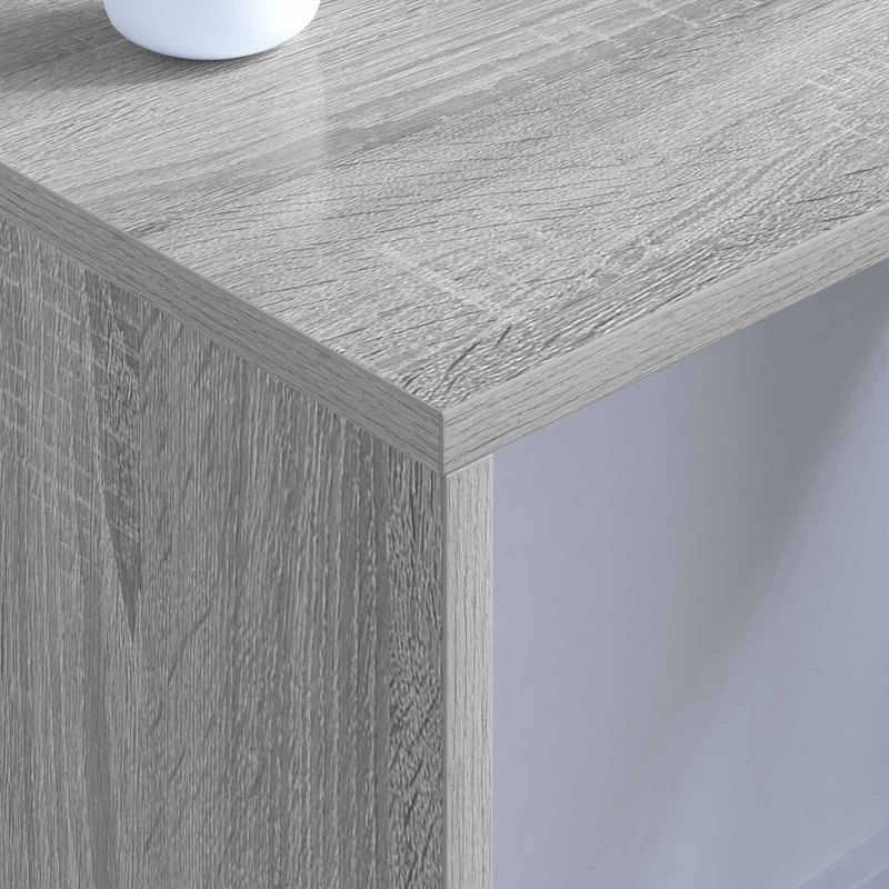 Casa si Gradina - Mobilier - Mese si birouri - Birouri - Birou montat pe perete Gri Sonoma 80 x 45 x 30 cm Lemn compozit - Infinity.ro