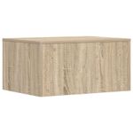 Casa si Gradina - Mobilier - Mese si birouri - Birouri - Birou montat pe perete Pe perete Stejar Sonoma 60 x 45 x 30 cm - Infinity.ro