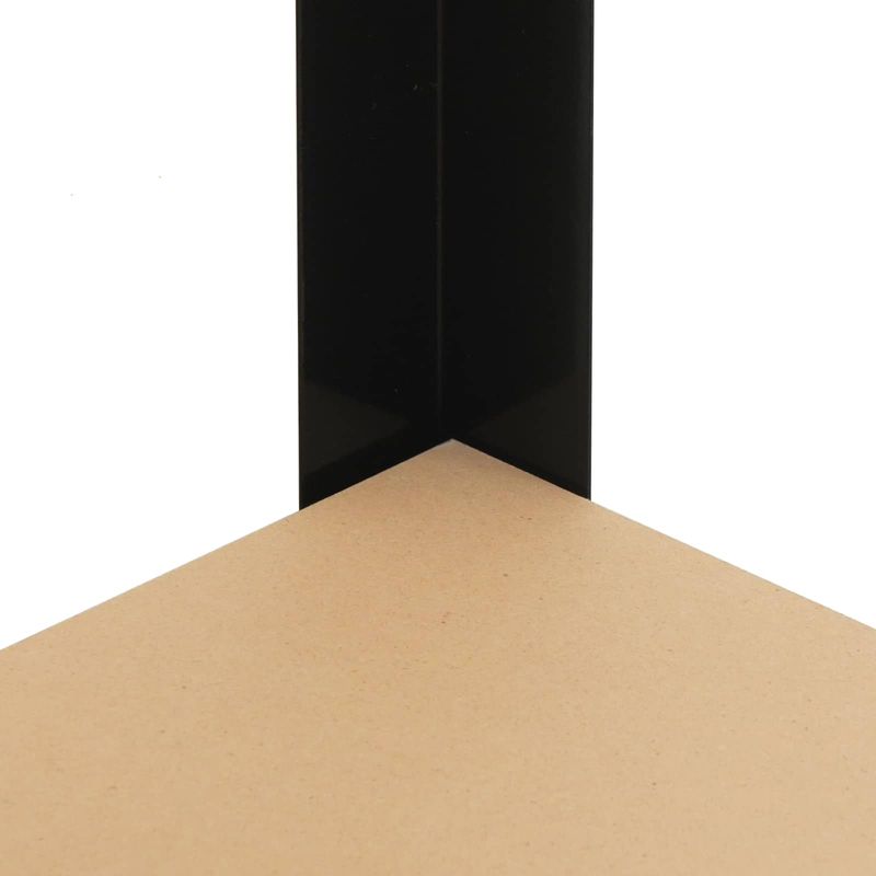 Casa si Gradina - Constructii - Scule de mana si unelte - Mese si bancuri de lucru - Banci de lucru cu raft Negru 81 x 41 x 145 cm Lemn compozit - Infinity.ro