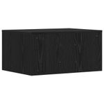 Casa si Gradina - Mobilier - Mese si birouri - Birouri - Birou montat pe perete Pe perete Stejar Negru 60 x 45 x 30 cm - Infinity.ro