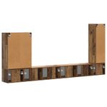 Casa si Gradina - Mobilier - Seturi de mobilier - Seturi living - Set de mobilier 6 pcs, Lemn Vechi - Infinity.ro
