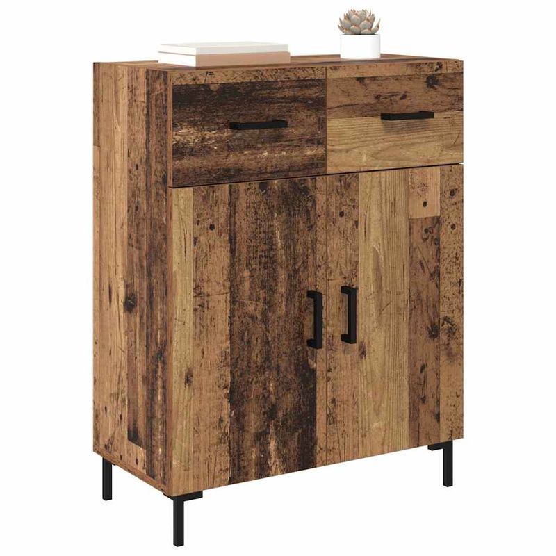 Casa si Gradina - Mobilier - Comode si corpuri - Comode - Bufet cu sertar Lemn vechi 69,5 x 34 x 90 cm Lemn compozit - Infinity.ro