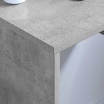 Casa si Gradina - Mobilier - Mese si birouri - Birouri - Birou montat pe perete Pe perete Gri din beton 60 x 45 x 30 cm - Infinity.ro