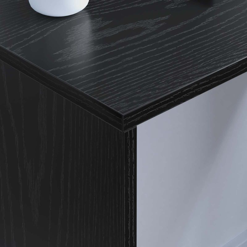 Casa si Gradina - Mobilier - Mese si birouri - Birouri - Birou montat pe perete Pe perete Stejar Negru 80 x 45 x 30 cm - Infinity.ro